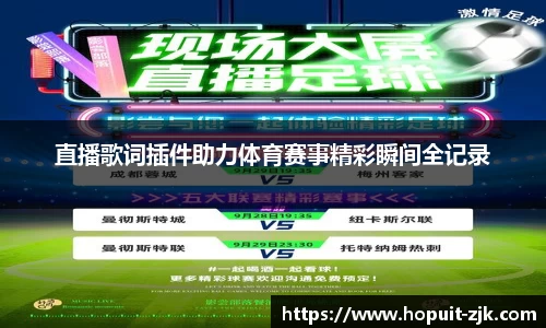 直播歌词插件助力体育赛事精彩瞬间全记录